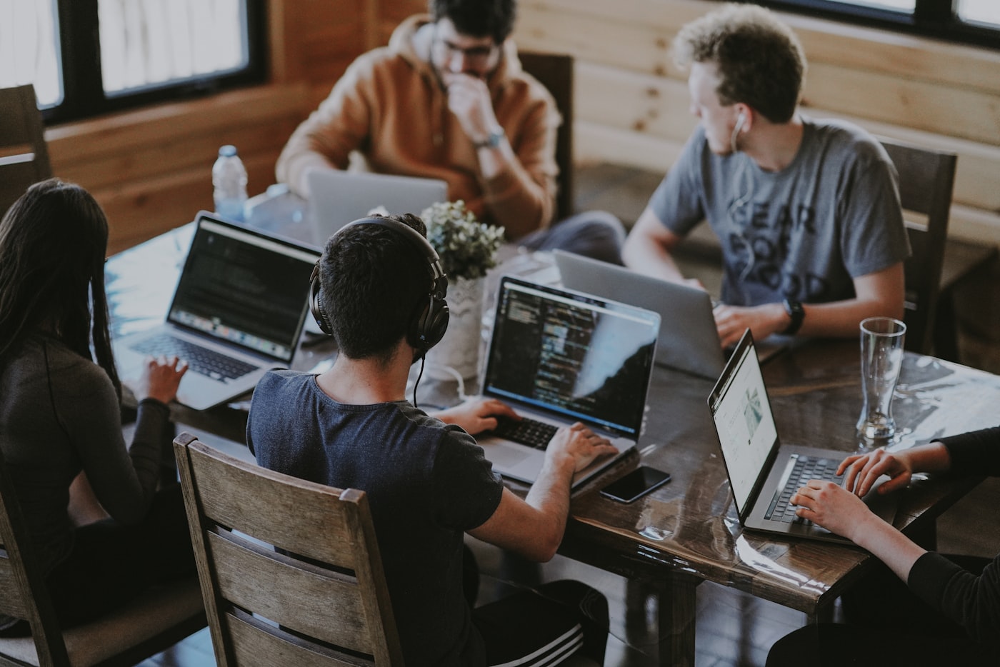 L'équipe Synetis Lab au travail